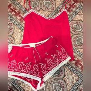 Vintage Victoria's Secret Cami And Shorts Set